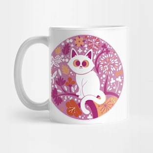 Lesbian Pride Cat Mug